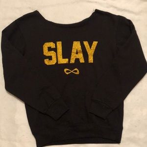 Off the shoulder Sweatshirt